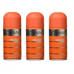 3 X Deo - Jovan Musk 150 ml Deodorante For men Deodorant (Retail Pack)