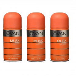 3 X Deo - Jovan Musk 150 ml Deodorante For men Deodorant (Retail Pack)