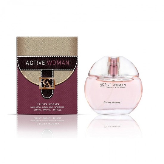Chris Adams Active 80 ml EDT Women Perfume (Retail Pack)