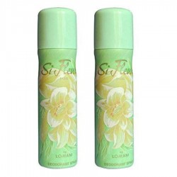 Deo - Lomani Paris Si Fleuri 150 ml for Women X 2 Deodorant (Retail Pack)