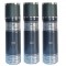 Deo - Royal Mirage II 200 ml men Deodrant Spray New X 3 (Retail Pack)