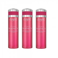 3 X Deo - Sapil Nancy Pink 200ml Women Deodorant (Retail Pack)