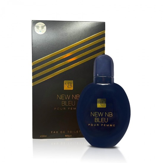 New NB Bleu Pour Femme Intense 100 ml EDT for Women Perfume (Retail Pack)