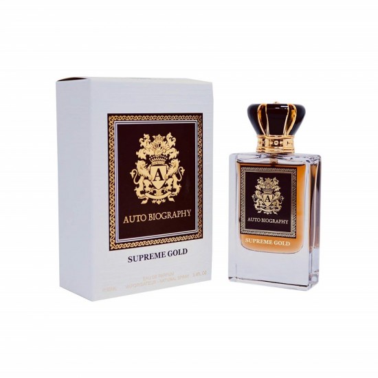 Paris Corner Auto Biography Supreme Gold EDP 50 ml Men Perfume (Retail Pack)
