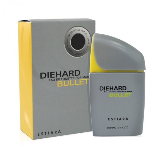 Estiara Die Hard Bullet EDT 100 ml for men perfume (Outer Box Damaged)