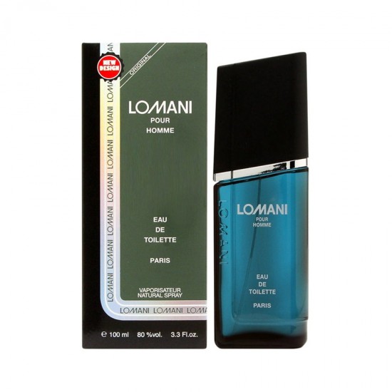 Lomani Pour Homme 100ml for Men EDT Perfume - Outer Box Damaged