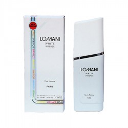 Lomani White Intense 100ml for Men EDT Perfume (Retail Pack)