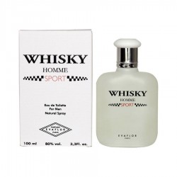 Evaflor Whisky Homme Sport 100 ml EDT for men perfume - Outer Box Damaged