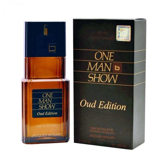 Jacques Bogart One Man Show Oud Edition 100 ml EDT for men perfume (Outer Box Damaged)