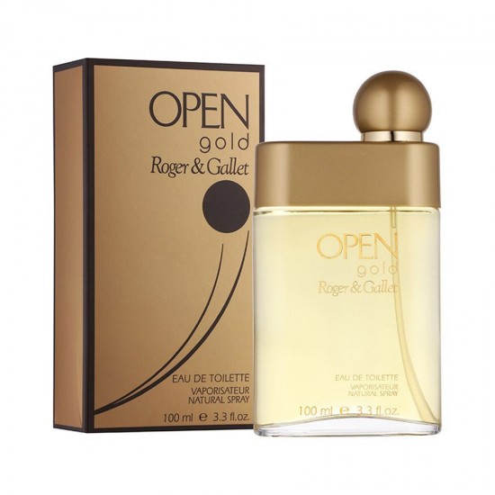 Roger and Gallet Open Gold 100 ml EDT for men perfume (Retail Pack)