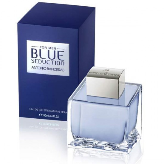 Antonio Banderas Blue Seduction 100 ml Edt for men - Outer Box Damaged perfume