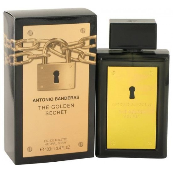 Antonio Banderas The Golden Secret 100 ml Edt for men perfume (Retail Pack)