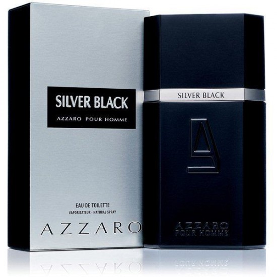 Azzaro Silver Black 100 ml for men perfume (Retail Pack)