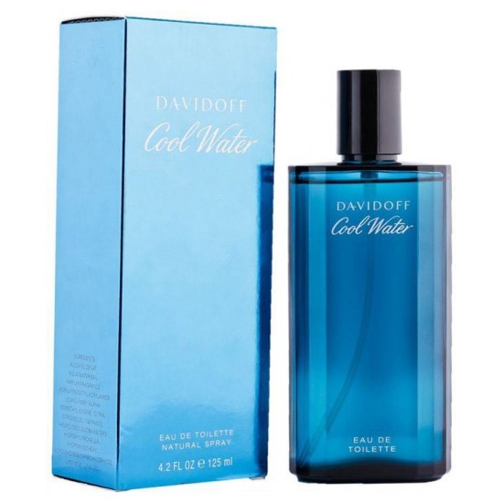 Davidoff Cool water 125 ml for men perfume (Retail Pack)