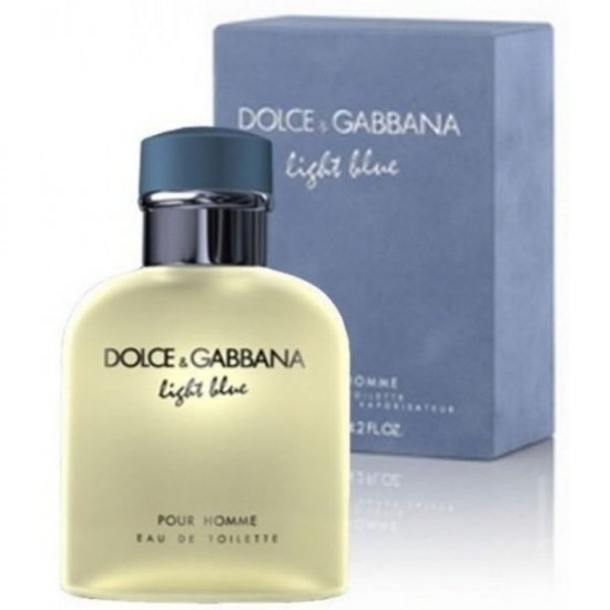 Dolce & Gabbana Light Blue 125 ml for men  perfume (Retail Pack)