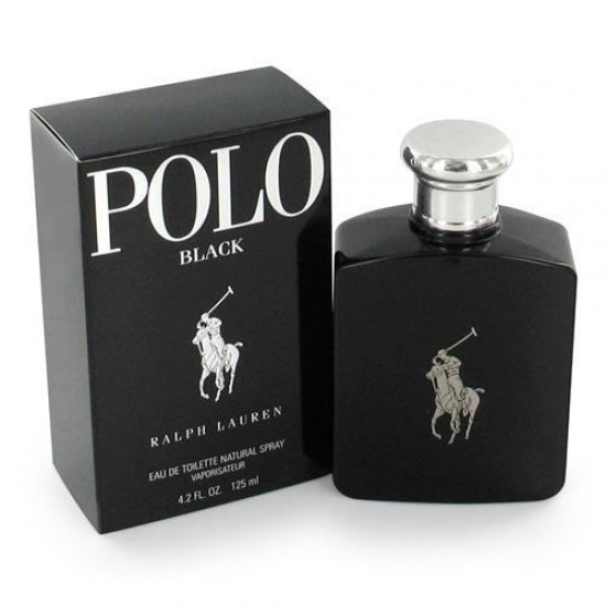 Ralph Lauren Polo Black 125 ml for men - Outer Box Damaged perfume