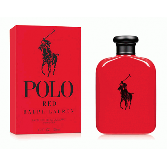 Ralph Lauren Polo Red 125 ml for men perfume (Retail Pack)