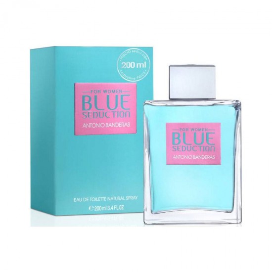 Antonio Banderas Blue Seduction 200 ml Edt for women perfume (Retail Pack)