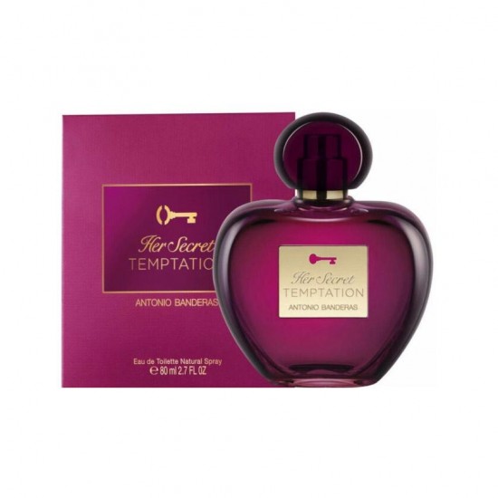 Antonio Banderas Her Secret Temptations 80 ml Edt for women perfume (Retail Pack)
