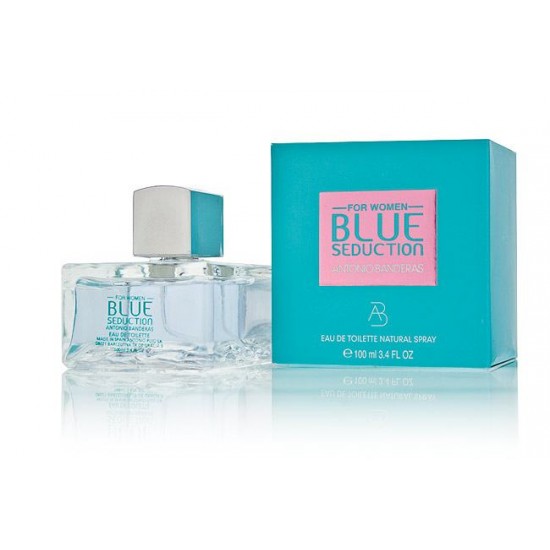Antonio Banderas Blue Seduction 100 ml Edt for women perfume (Retail Pack)