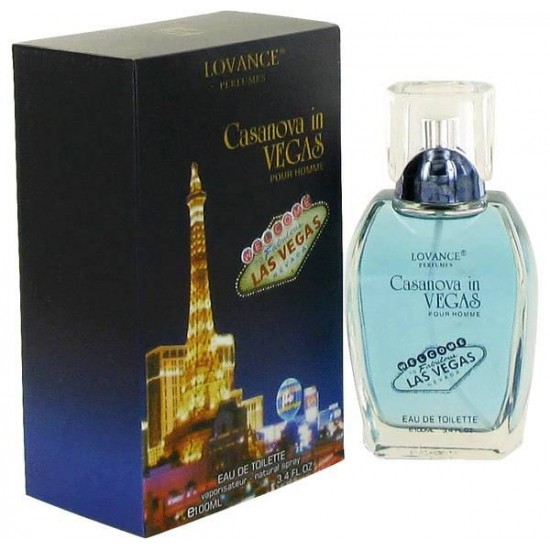 Lovance CASANOVA IN VEGAS 100 ML men perfume (Retail Pack)